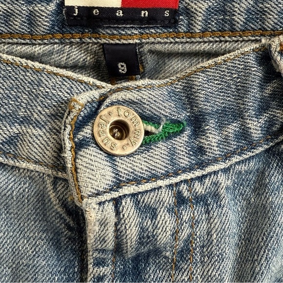 Tommy Hilfiger Jeans Vintage Y2K 2002 UAV UAV Tomboy Bootcut Denim Womens Size 9 - Picture 6 of 15